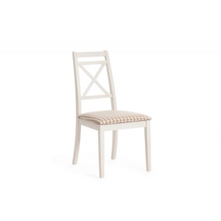 Стул Picasso (PC-SC) (дерево гевея, 45х53х97см, ivory white (слоновая кость 2-5), ткань Прованс №13)